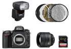 Nikon Lustrzanka D750 + ob.85mm f/1.8G + lampa SB-700 + karta 64GB + blenda - zestaw do fotografii portretowej
