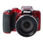 Aparat UŻYWANY Nikon  COOLPIX B600 czerwony s.n. 41000559