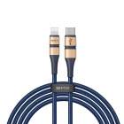  Baseus  Kabel USB-C do Lightning  BMX Double-deck, MFi, Power Delivery, 18W, 1,2m (niebiesko-złoty)