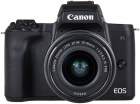 Canon Aparat cyfrowy EOS M50 + ob. EF-M 15-45 mm + EF-M 22 mm czarny