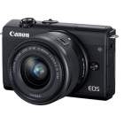 Aparat cyfrowy Canon  EOS M200 + 15-45 mm f/3.5-6.3 czarny 
