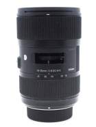 Obiektyw UŻYWANY Sigma  A 18-35 mm F1.8 DC HSM/Nikon + dock s.n. 52746273/52777742