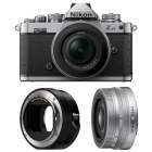 Aparat cyfrowy Nikon  Z fc + 16-50 mm srebrny + adapter FTZ II 