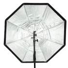 Softbox oktagonalny GlareOne  parasolkowy 80 cm + dyfuzor + grid
