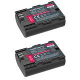 Mathorn Zestaw MB-204 Ultimate 2600mAh 8A USB-C - zamiennik LP-E6NH/E6P 2szt