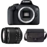 Canon EOS 2000D + 18-55 mm f/3.5-5.6 + torba SB130 + karta 16GB