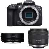 Canon EOS R10 + adapter EF-EOS R + RF 24mm f/1.8 Macro IS STM 