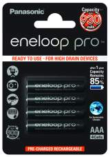 Akumulatory Panasonic Eneloop PRO AAA 930 mAh 500 cykli 4szt