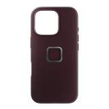 Peak Design Mobile Everyday Fabric Case etui do iPhone 16 Pro bordo