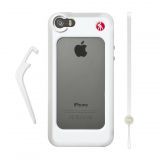 Manfrotto Ochronne etui KLYP+ białe dla iPhone 5/5S/SE + Smycz na nadgarstek i podpórka