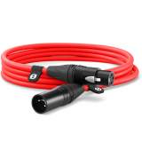 Rode Kabel XLR 3 m (czerwony)