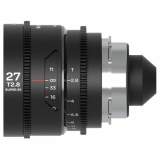 Venus Optics Laowa Nanomorph 27 mm T2.8 1.5X S35 Silver  Arri PL/Canon EF