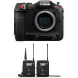 Canon EOS C70 + mikroport Sennheiser EW 112P G4-A