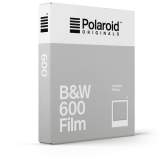 Polaroid do aparatu serii 600 czarno-białe - białe ramki - 8 szt.