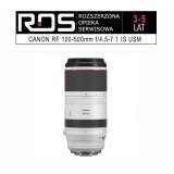 Canon rozszerzona opieka serwisowa dla RF 100-500 mm f/4.5-7.1L IS USM na 3 lata