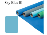 Tło kartonowe Fomei 1.35 x 11 m - Sky blue