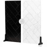 V-Flat World Duo Boards Zygzak Marmur Biały/Marmur Zygzak Czarny