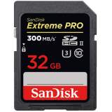 Sandisk SDHC 32 GB EXTREME PRO 300MB/s C10 UHS-II V90