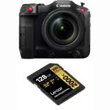 Canon EOS C70 + karta pamięci Lexar Professional 2000x SDXC 128 GB UHS-II V90