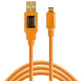 Tethertools KABEL USB 2.0 - Micro-B 5-Pin 4.6m pomarańczowy (CU5430-ORG)