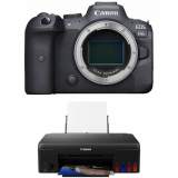 Aparat cyfrowy Canon EOS R6 + drukarka Pixma G540