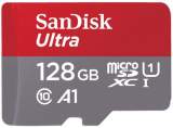 Karta pamięci Sandisk microSDHC 128 GB ULTRA 100MB/s C10, A1 + adapter SD + aplikacja Memory Zone Android