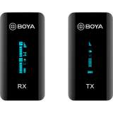 BOYA zestaw bezprzewodowy BY-XM6-S2 system mikrofonów bezprzewodowych 2,4 GHz 1+2