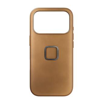 Peak Design Mobile Everyday Clarino Case iPhone 17 Pro Tan brązowy