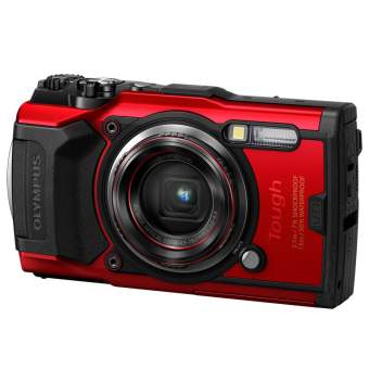Olympus TOUGH TG-6 czerwony, wyjątkowo odporny