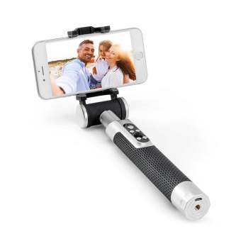 Pictar Uchwt  Smart Selfie Stick Black Silver