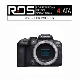 Canon rozszerzona opieka serwisowa dla aparatu EOS R10 na 4 lata