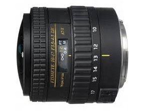 Tokina AT-X 10-17 mm f/3.5-4.5 107 DX NH Fisheye Canon 