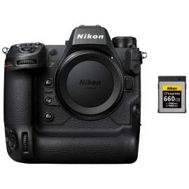 Nikon Z9 body +Nikon 660GB CFexpress card