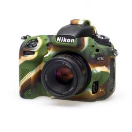 EasyCover  osłona gumowa dla Nikon D750 camouflage