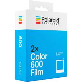 Polaroid do aparatu serii 600 kolor - białe ramki - 16 szt.