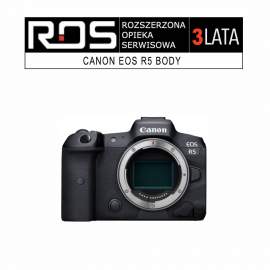 Canon rozszerzona opieka serwisowa dla aparatu EOS R5 na 3 lata