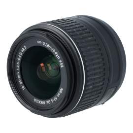 Nikon Nikkor 18-55 mm f/3.5-5.6 G DX ED II s.n. 22137940