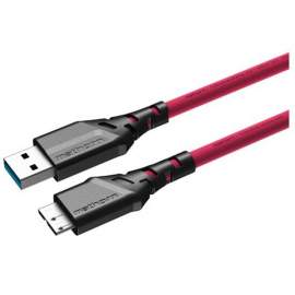 Mathorn MTC-520M USB A - MicroB 5m Magenta