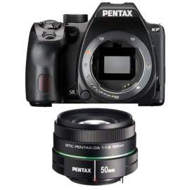 Pentax KF czarny + ob. 50mm f/1.8