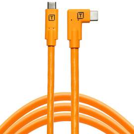 Tethertools TetherPro USB-C 4,6 m Right Angle pomarańczowy (CUC15RT-ORG)