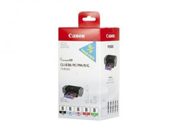 Canon CLI-8 BK/PC/PM/R/G Multipack