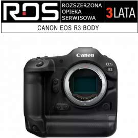 Canon rozszerzona opieka serwisowa dla aparatu EOS R3 na 3 lata