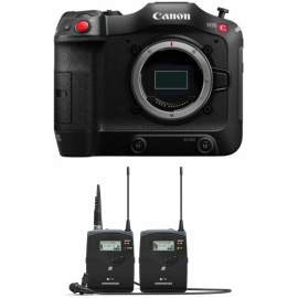 Canon EOS C70 + mikroport Sennheiser EW 112P G4-B