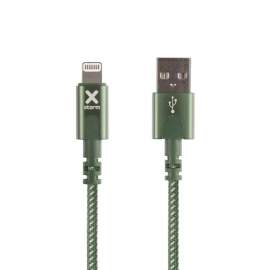 Xtorm kabel USB - Lightning  MFI (1m)  zielony