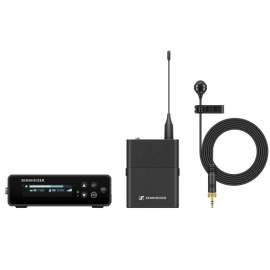 Sennheiser EW-DP ME4 SET (Q1-6; 470,2 - 526 MHz) cyfrowy bezprzewodowy system audio z krawatowym mikrofonem kardioidalnym ME4