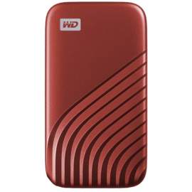 Western Digital SSD My Passport 500GB Red (odczyt do 1050 MB/s)