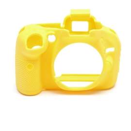 EasyCover osłona gumowa dla Nikon D5200 żółta