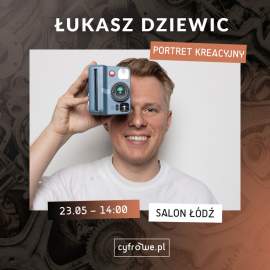 Cyfrowe.pl Kreacyjny portret z Polaroid i Nanlite - warsztaty w Łodzi z Łukaszem Dziewicem