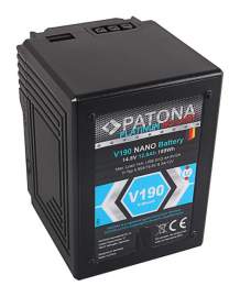 Patona Akumulator Platinum NANO V190 189Wh V-Mount (RED, ARRI)