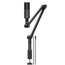 Sennheiser Mikrofon Profile USB-C Streaming Set z regulowanym ramieniem do podcastów Plug-and-Play)